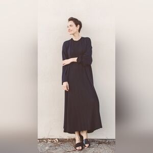 JARBO LONG CARDIGAN IN HIGH TWIST COTTON, SIZE 3